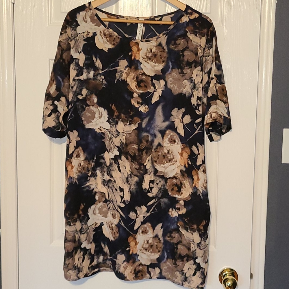 Floral tunic